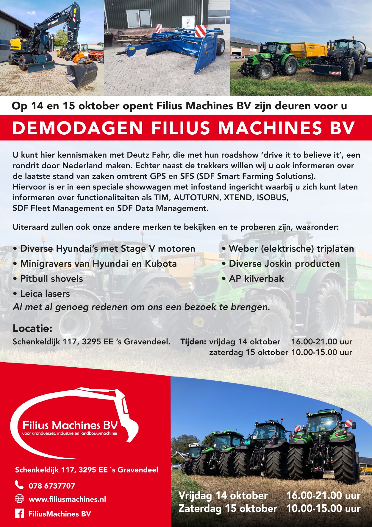 Flyer demodagen